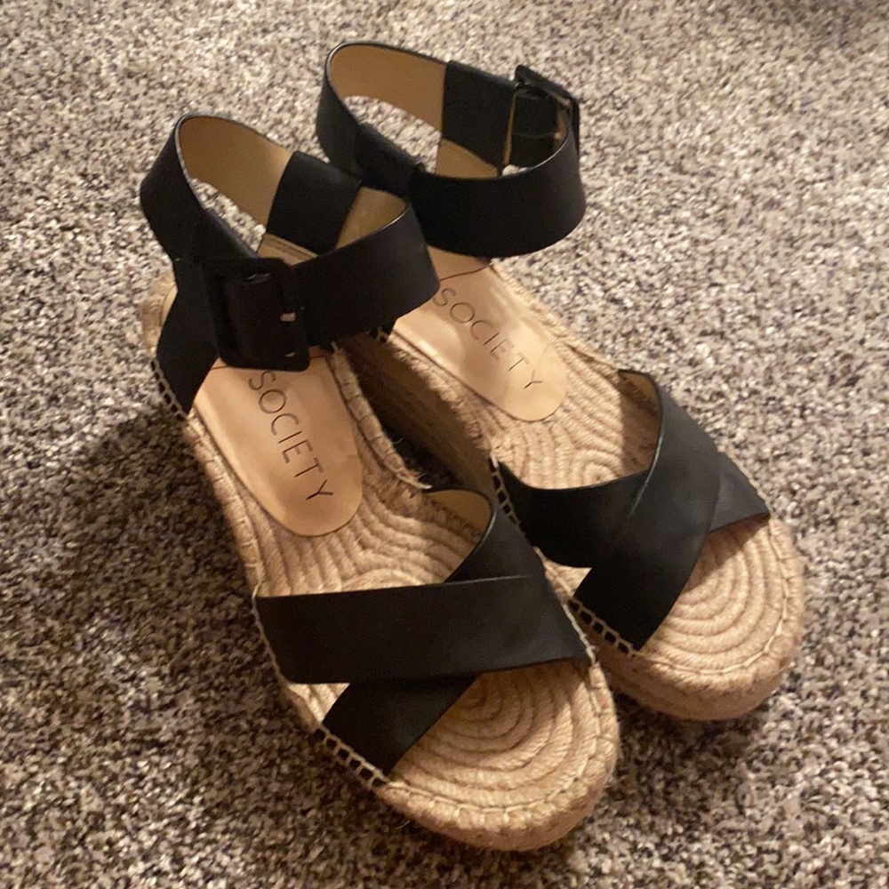 Sole Society Wedge Sandal